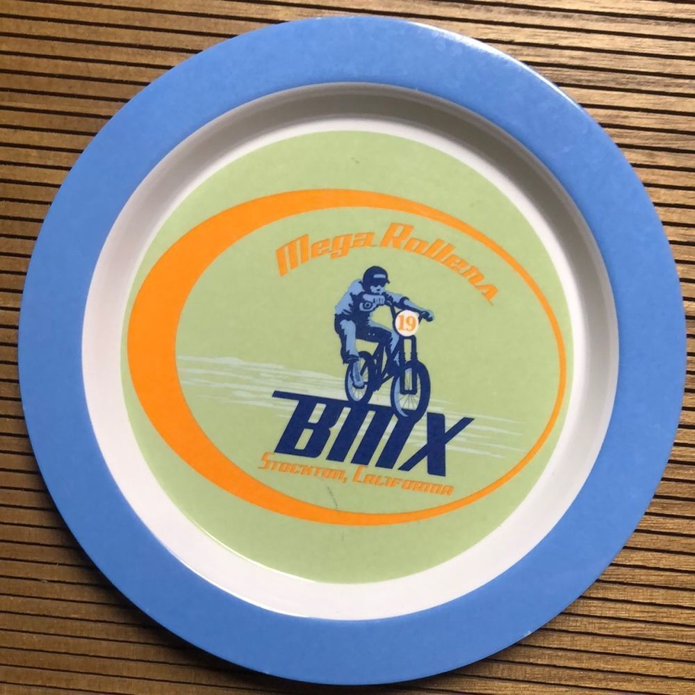 POTTERY BARN KIDS BMX PLATE